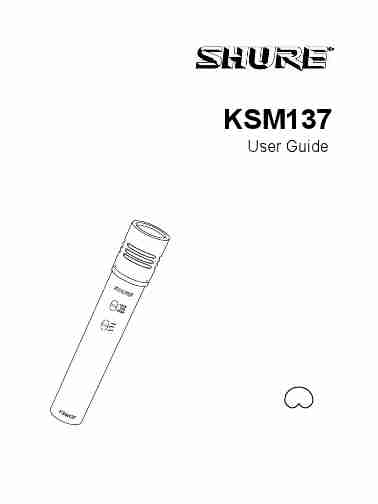 Shure Headphones KSM137-page_pdf